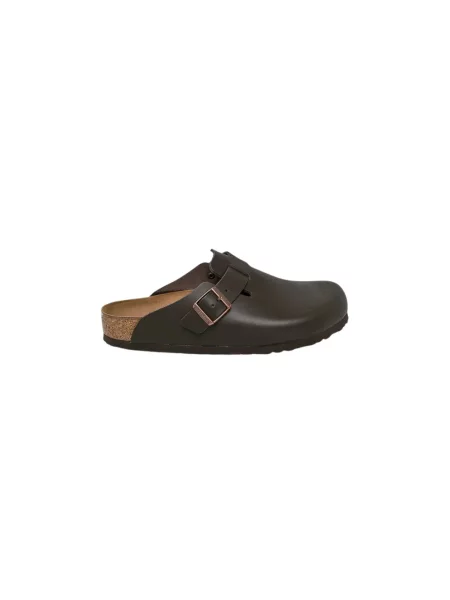 Klapki Birkenstock brązowe