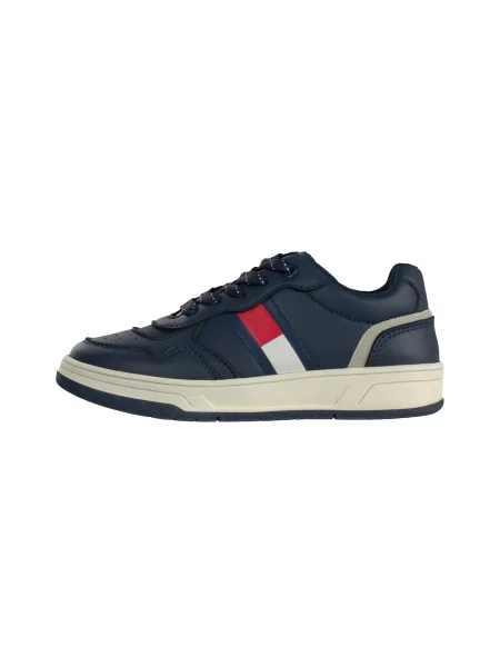 TOMMY HILFIGER Tenisice HAMPTON pijeska / morsko plava / vatreno crvena