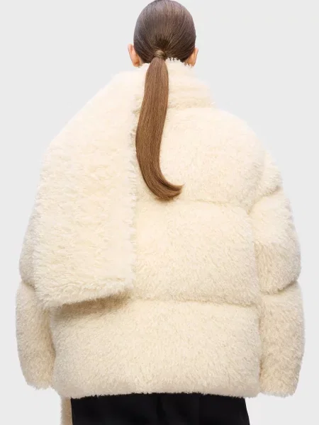 Шуба Karl Lagerfeld біла