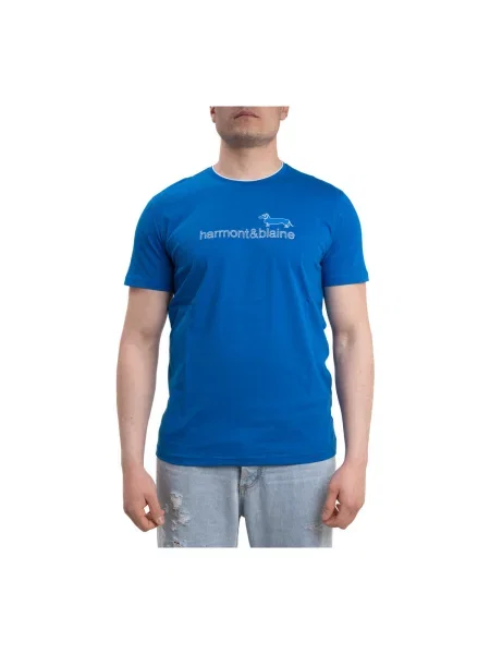 Tricou Harmont & Blaine albastru