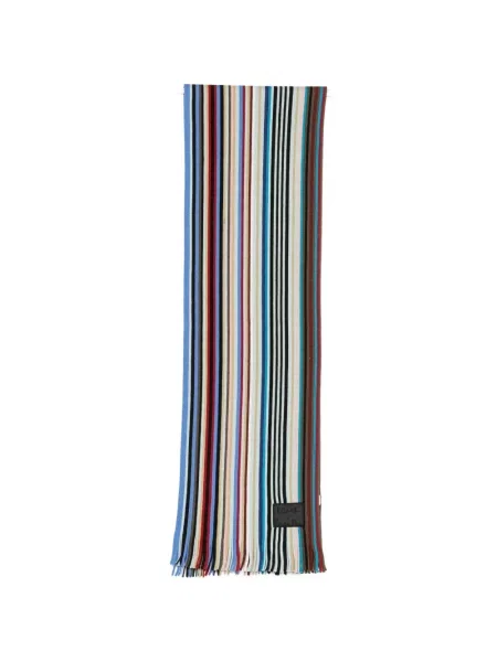 Fular Paul Smith de lână cu dungi