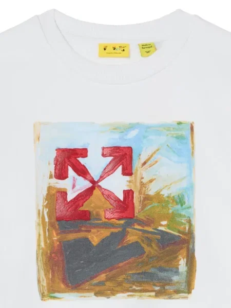 Sweter dziecięcy Off-white biały
