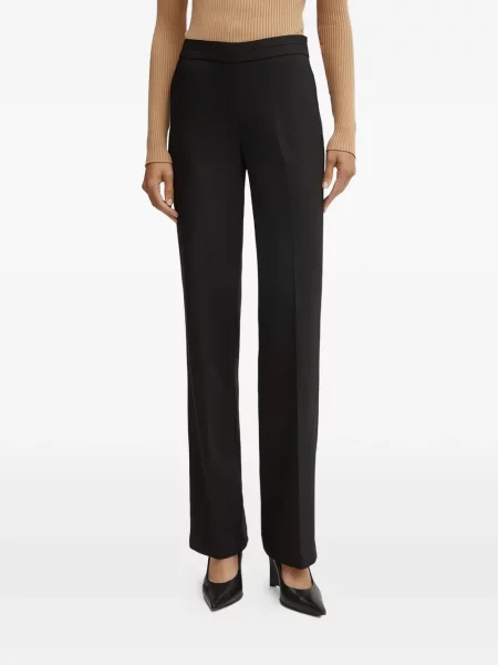 Pantaloni cu picior drept Morgan negru