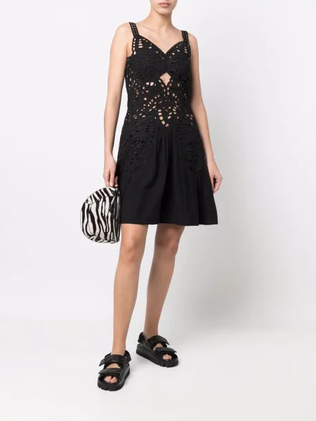 Rochie Alberta Ferretti din dantelă negru