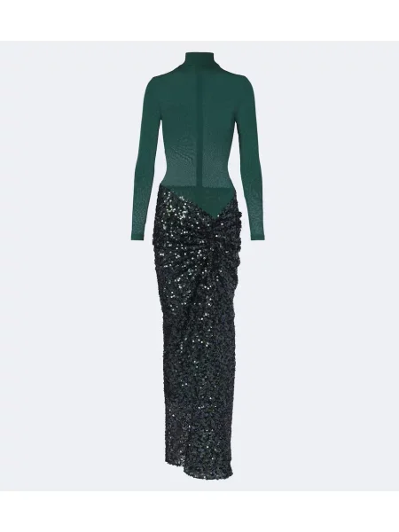 Rochie Christopher Esber verde
