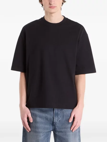Tricou Calvin Klein cu autograf negru