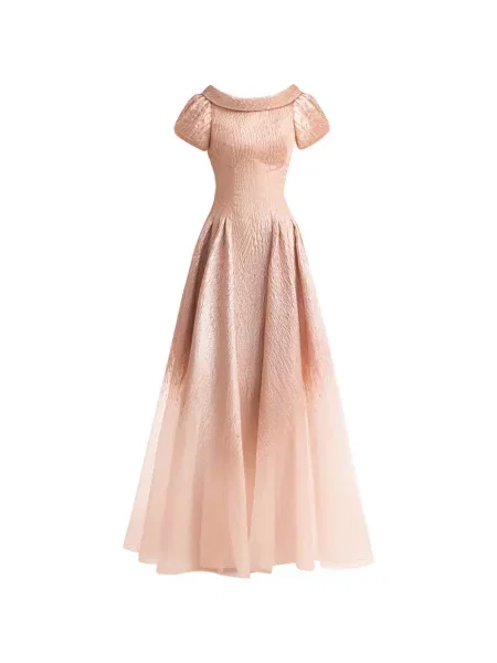 Rochie maxi Gemy Maalouf roz