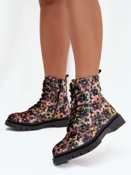 Боти до глезена Artiker на цветя