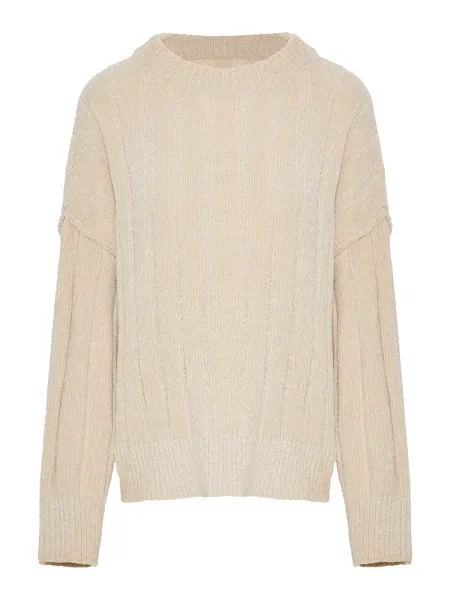 Funky Buddha Pulover crem