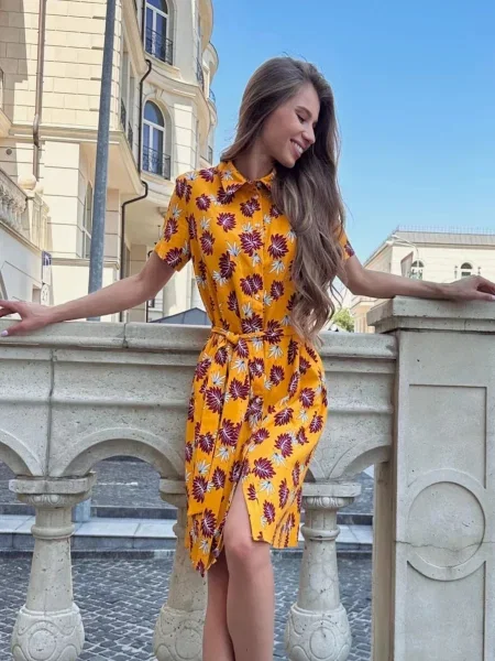 Сукня міні LadyLike помаранчевий