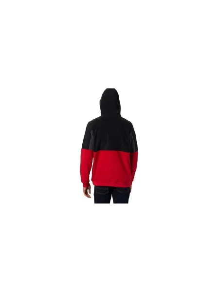 Hanorac cu glugă Columbia din fleece roșu