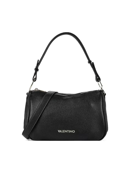 Torebka do ręki z napisem z logo model THAOE RE' Valentino Bags niebieska