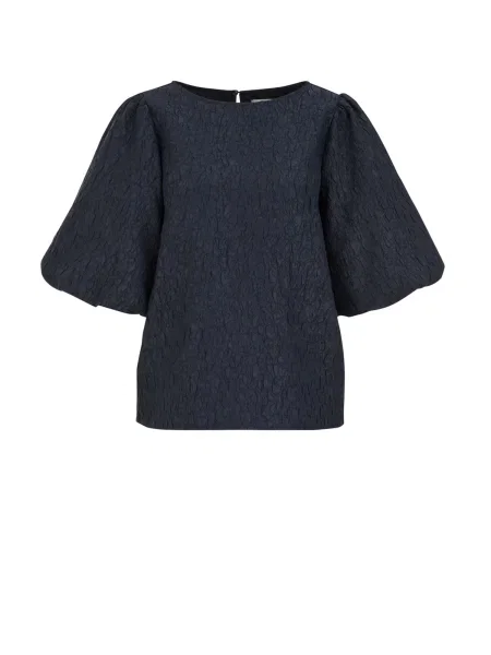 WE Fashion Bluza temno modra