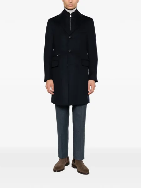 Palton Corneliani cu rever albastru