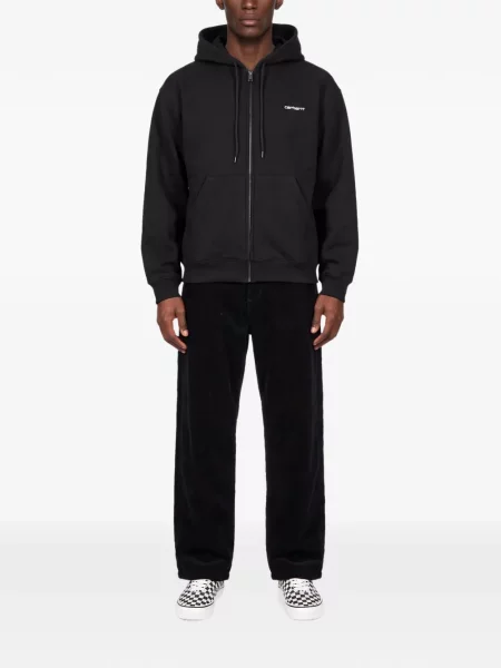 Geacă Carhartt Wip cu glugă negru