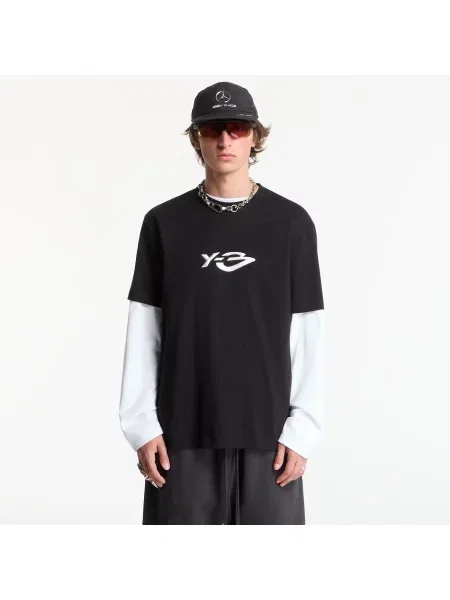 Tricou Liquid Logo Short Sleeve T-Shirt Black S negru