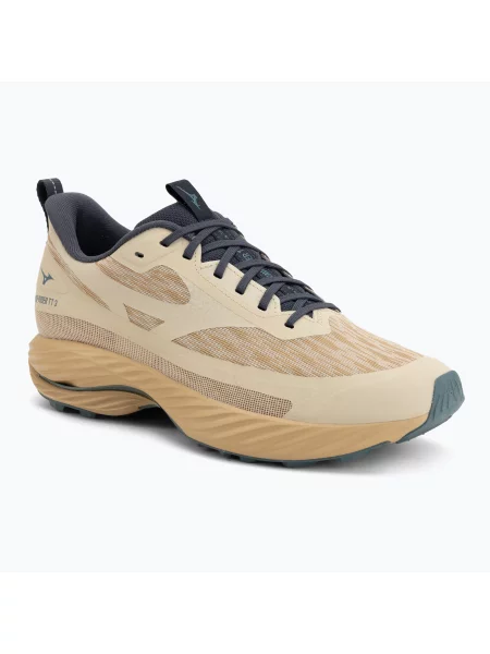 Мъжки обувки за бягане Mizuno Wave Rider TT 3 curds&whey/summer sand/north atlantic кафяво