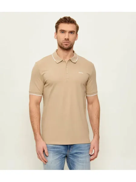 HUGO Polo | stretch bej