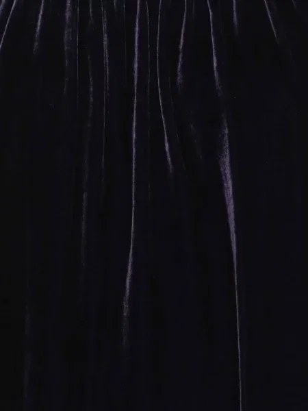 Rochie Marina Rinaldi de catifea plisată de costum violet