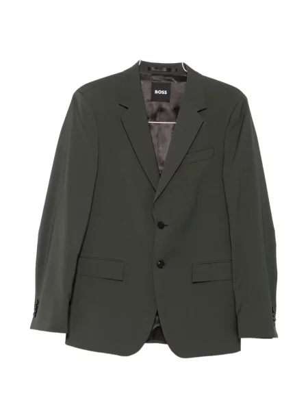 Costum Boss de lână verde