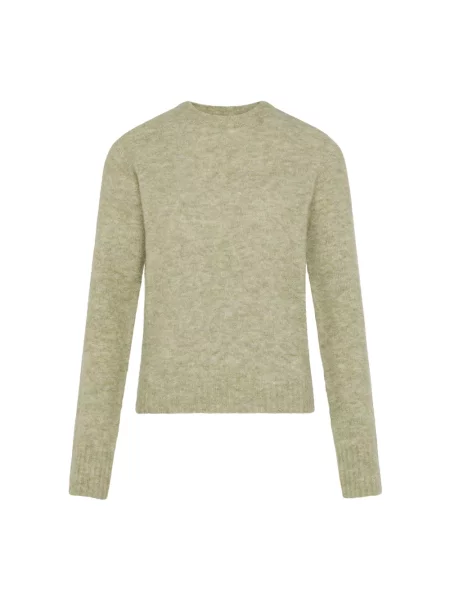 Sweter Seventy z alpaki zielony