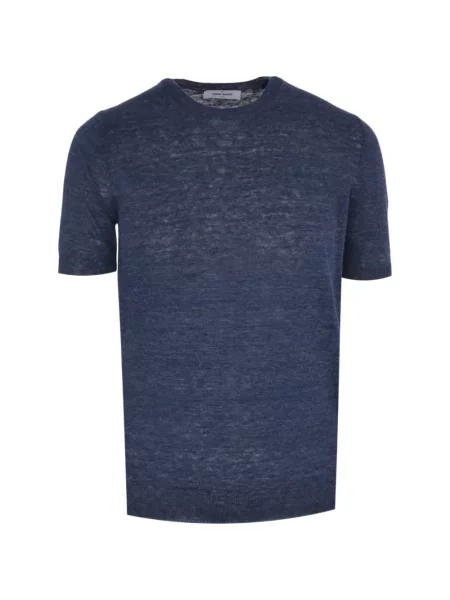 Scurt tricou Gran Sasso tricotate albastru