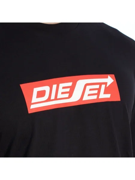 DIESEL Tričko T-DIEGOR čierna