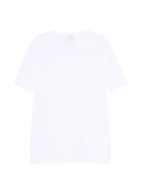 Tricou Boss cu imagine cu decolteu rotund alb