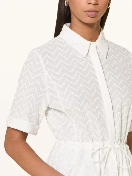 Marc Cain Košilové Šaty white bílé