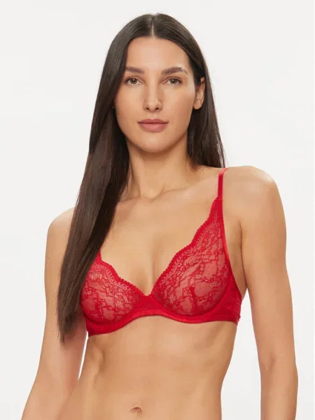 Hunkemöller Sutien Bralette Isabelle Up roșu