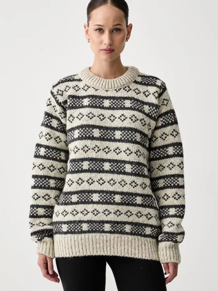 Devold pulover din lână Alnes Wool gri