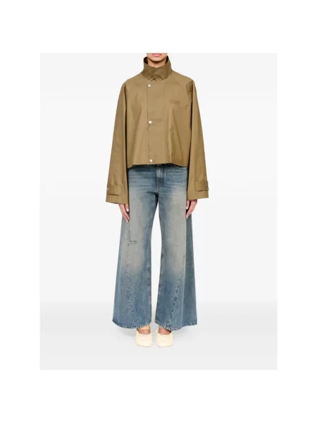 Kurtka Mm6 Maison Margiela zamszowa beżowa