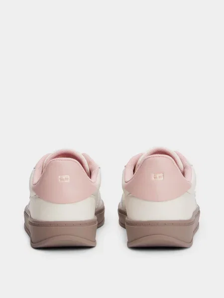 Шкіряні Кеди низькі Tommy Hilfiger пудра