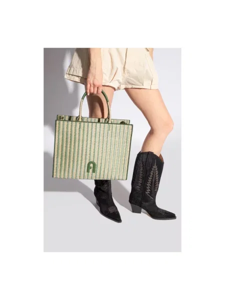 Shopperka Furla zielona