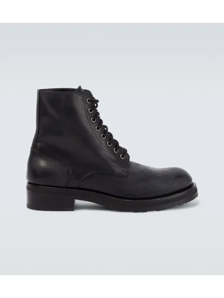 Botine The Row din piele negru