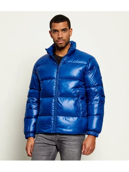 Tommy Hilfiger Geacă de puf Shiny albastru