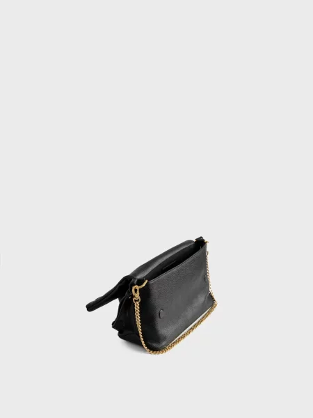 Кожаная сумка Zadig&voltaire черная
