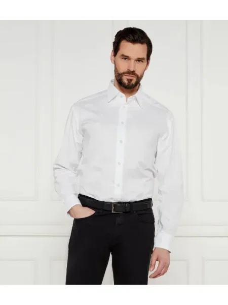 BOSS BLACK Cămașă | Relaxed fit alb