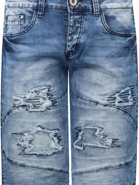 Pantaloni scurți din denim Dstreet albastru