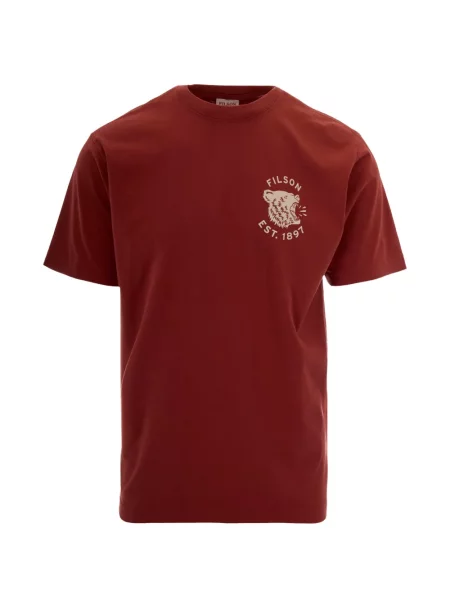 Tricou Filson cu imagine roșu