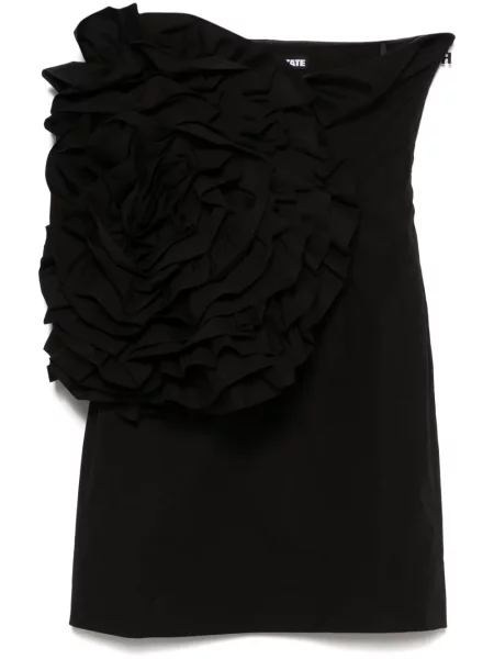 Rochie mini Rotate Birger Christensen cu model floral de costum negru