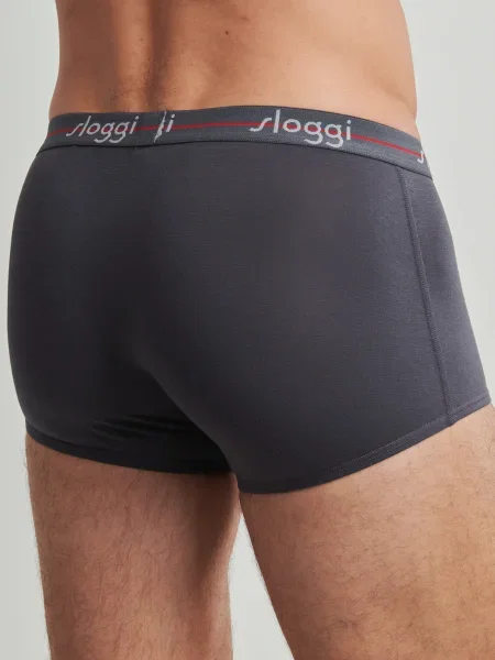 Boxeri Sloggi gri