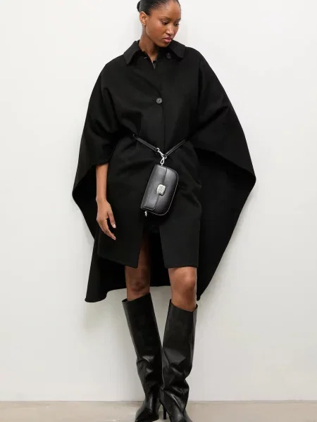 Answear.LAB palton de lana negru