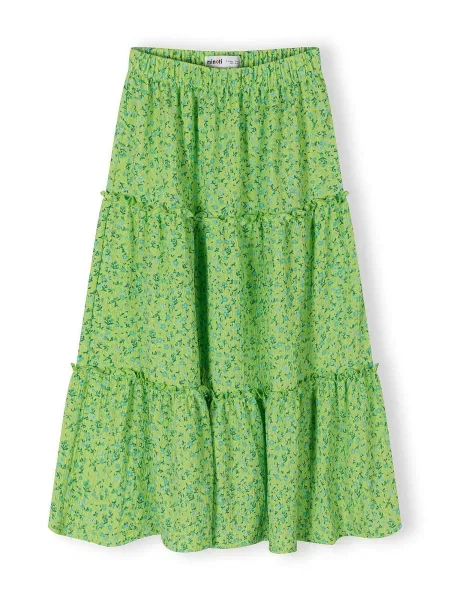 MINOTI Fustă deschis / verde / verde kiwi / verde închis albastru