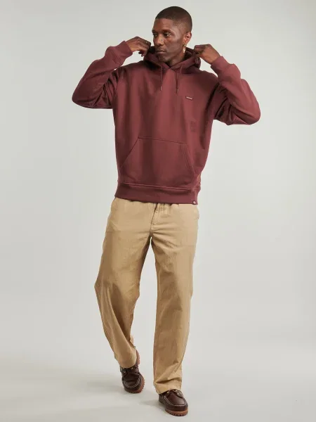 Mikina s kapucňou Dickies vínová