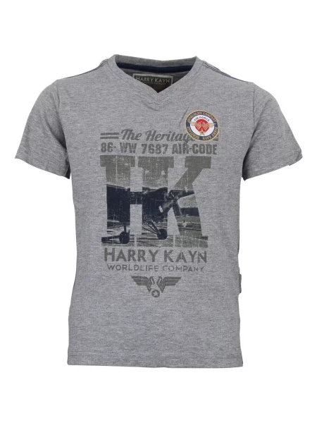 Tricou copii Hrk gri