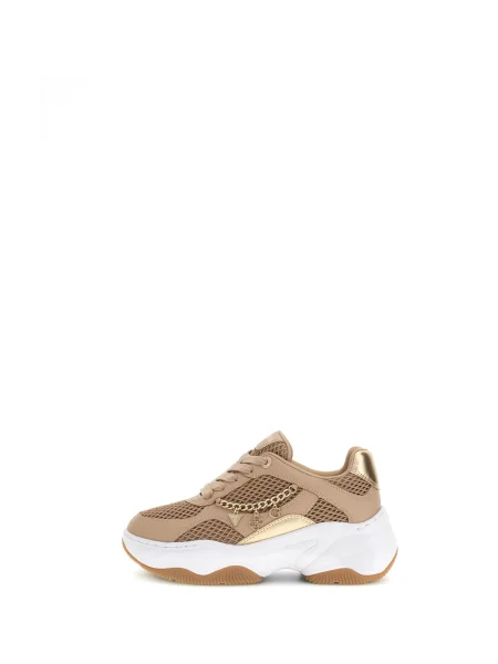 Sneakerși Guess bej