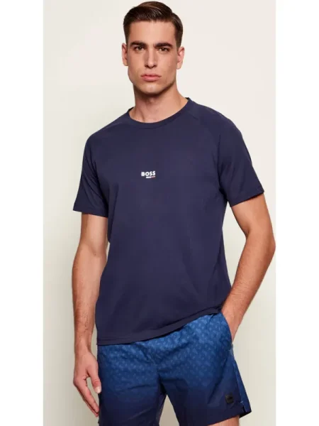 BOSS BLACK Tricou RN negru