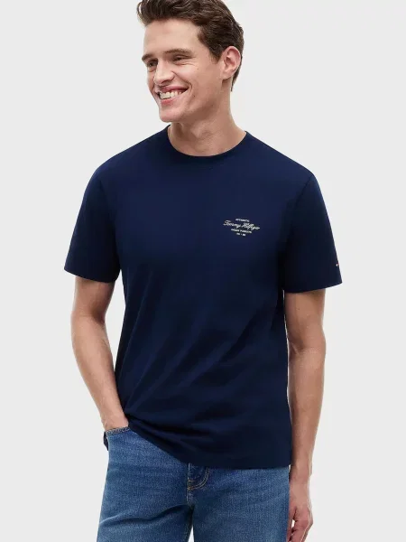 Футболка Tommy Hilfiger синя
