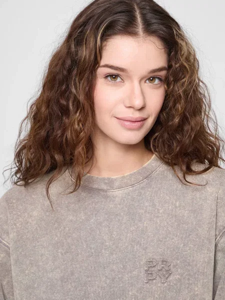 Світшот PRPY сірий